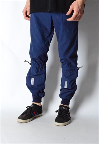 VINTAGE 90S NAVY BLUE LIGHTWEIGHT PANTS