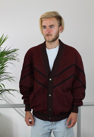 SUEDE BOMBER JACKET UNISEX