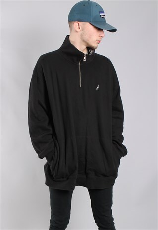 VINTAGE NAUTICA 1/4 ZIP SWEATSHIRT