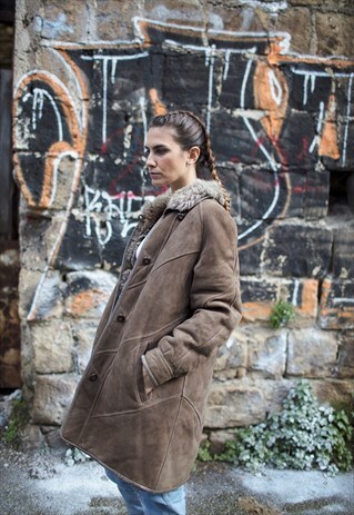 VINTAGE ORIGINAL SHEARLING COAT