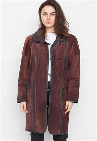 VINTAGE PURPLE COAT