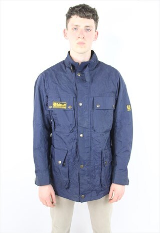 VINTAGE BELSTAFF NAVY JACKET