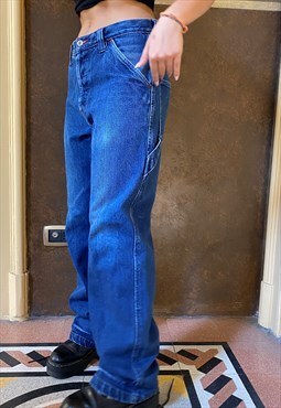 Vintage Cargo 1990s Denim Buggy Jeans 