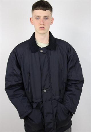 VINTAGE SAILING NAVY PADDED JACKET