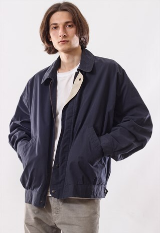 90'S VINTAGE MENS BURBERRYS WINDBREAKER HARRINGTON JACKET