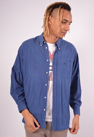 VINTAGE KAPPA SHIRT BLUE