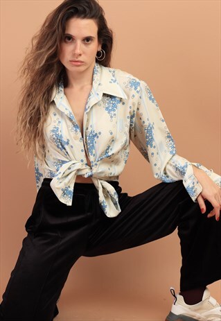 VINTAGE 80S PATTERN SHIRT