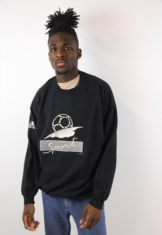 VINTAGE 90S BLACK SWEATSHIRT