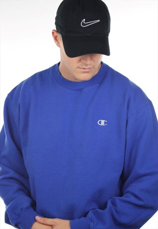 VINTAGE CHAMPION USA SMALL LOGO SWEATSHIRT JUMPER