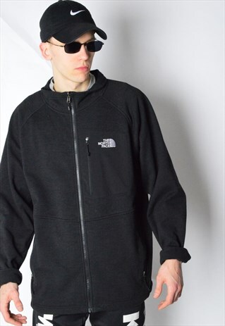 VINTAGE 90S BLACK MINIMALIST THE NORTH FACE JACKET
