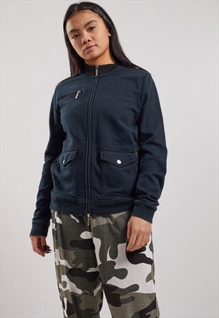 VINTAGE RALPH LAUREN ZIP-UP SWEATSHIRT
