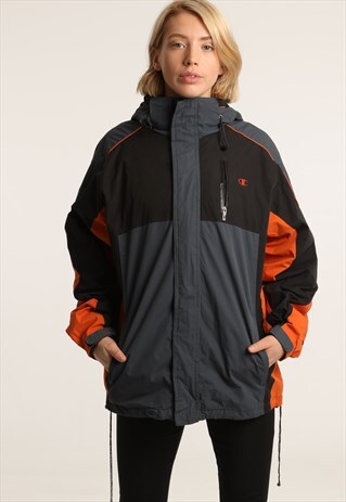VINTAGE CHAMPION WINDBREAKER JACKET