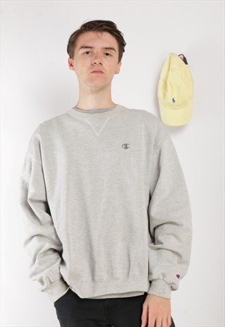 VINTAGE CHAMPION GREY SWEATSHIRT Z1199