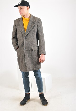 VINTAGE TWEED BLAZER COAT