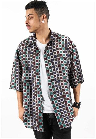 VINTAGE PATTERNED SHIRT PSAW419D