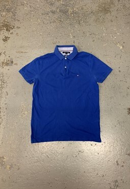 Tommy Hilfiger Polo Shirt Short Sleeve Top Embroidered Logo