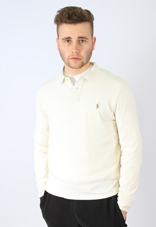 RALPH LAUREN BASIC LS POLO SHIRT