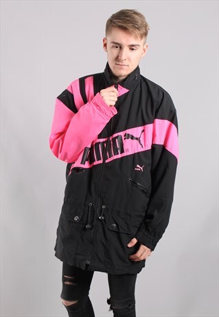 VINTAGE PUMA PADDED PUFFER COAT