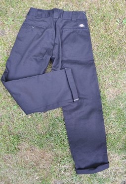 Vintage 90s DICKIES Workwear Black Pants Trousers