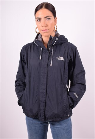THE NORTH FACE WOMENS VINTAGE JACKET SMALL BLUE 90'S