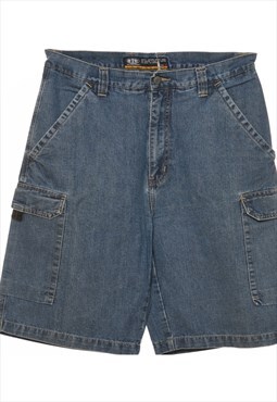 Vintage Medium Wash Denim Shorts - W34