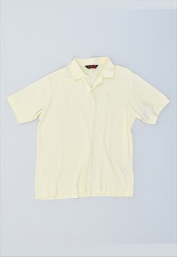 Vintage 90's Kappa Polo Shirt Yellow