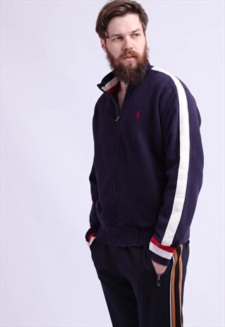 VINTAGE POLO RALPH LAUREN ZIP-UP SWEATSHIRT