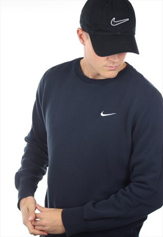 VINTAGE NIKE SMALL LOGO SWEATSHIRT JUMPER