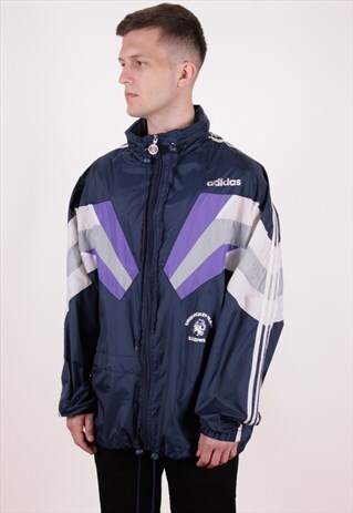 90S VINTAGE ADIDAS SHELL RAINPROOF COAT AA10567