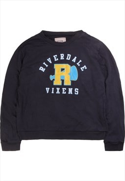 Vintage 90's U2B Sweatshirt Riverdale Vixens Crewneck Navy