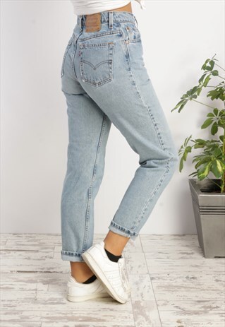 VINTAGE LEVI'S 550 HIGH WAISTED MOM JEANS X467