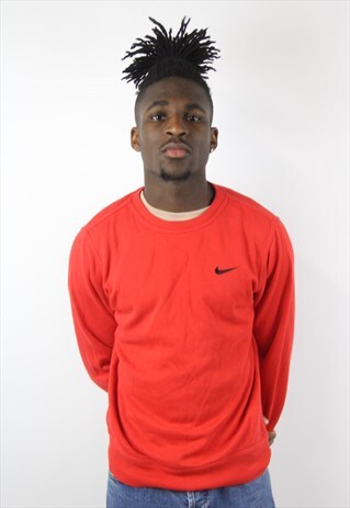 VINTAGE NIKE RED SWEATSHIRT