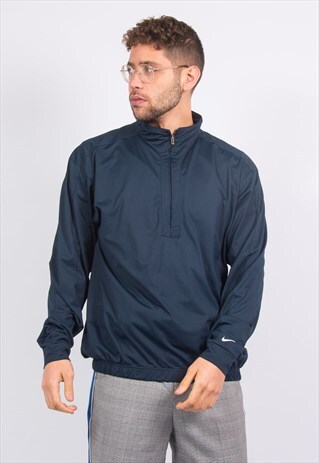 NIKE 1/4 ZIP WINDBREAKER JACKET TRACKSUIT TOP
