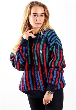 VINTAGE CONTE OF FLORENCE PATTERNED JUMPER K106