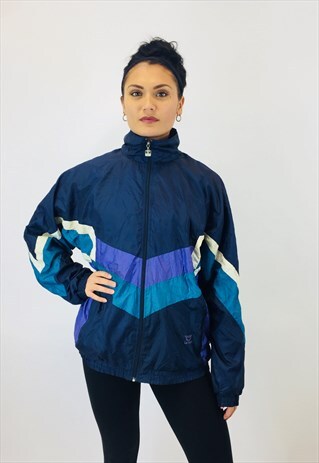 VINTAGE FESTIVAL 80S RAVE WINDBREAKER JACKET