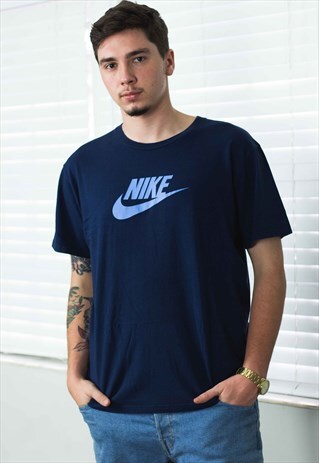 VINTAGE NIKE T-SHIRT LOGO 90S L 7.5