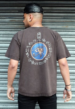 VINTAGE EGYPT EYE MUMMY IRON MAIDEN T-SHIRT