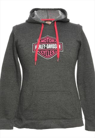 BEYOND RETRO VINTAGE HARLEY DAVIDSON HOODIE - M