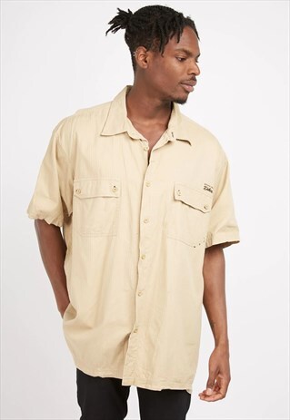 VINTAGE BROWN DICKIES SHIRT