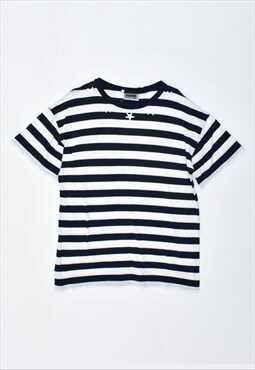 Vintage Luisa Spagnoli T-Shirt Top Navy Blue