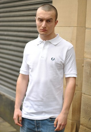 VINTAGE FRED PERRY POLO SHIRT MADE IN ENGLAND