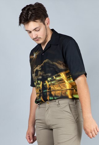 VINTAGE 90S GRUNGE SHIRT. UNISEX.