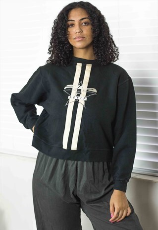 VINTAGE FILA SWEATSHIRT JUMPER LOGO 90S M 15.3