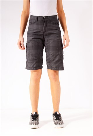 VINTAGE LEE CARGO SHORTS DARK GREY