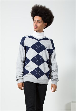 RON SALE VINTAGE 80S TOMMY HILFIGER KNITWEAR JUMPER / S0463
