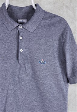 Grey Vivienne Westwood Polo Shirt Medium
