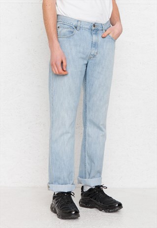 VINTAGE LIGHT BLUE LEE DENIM JEANS