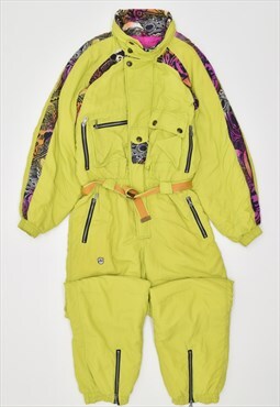 Vintage 90's Ski Jumpsuit Yellow