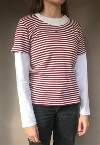 VINTAGE FRENCH STRIPED TSHIRT