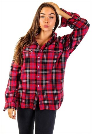 VINTAGE FLANNEL SHIRT S942